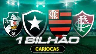 Eu INVESTI 1 BILHÃO nos 4 GRANDES CARIOCAS... 