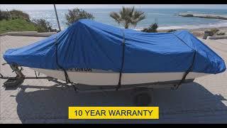 Seal Skin Boat Covers - Best 100% Waterproof Boat Cover | 10 Year Warranty 