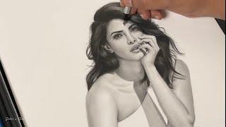 Pencil Drawing Timelapse - Portrait Drawing