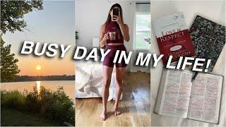 DAY IN MY LIFE: Roomie Workout, Healthy Food, Books, & Anxiety!