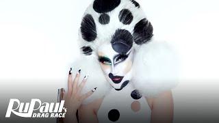 Gottmik’s Polka Dot Drag Excellence Look | Ruvealing the Look | RuPaul's Drag Race S13