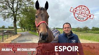 Espoir le partant de Jérome Marion pour le France Sire Anjou Loire Challenge