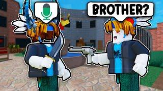 Pretending To Be The RICHEST BACON TWINS In MM2... (Murder Mystery 2)