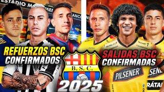 PROYECTO 2025! REFUERZOS y SALIDAS BARCELONA SC CONFIRMADOS para la NUEVA TEMPORADA