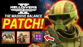 Helldivers 2 BIGGEST PATCH Over 100 Changes