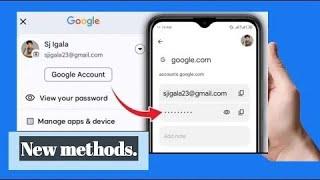 How To See Your Gmail Account Password If You Forgot It 2024| Find Your Gmail Password