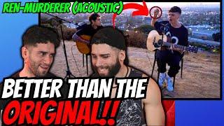 Ren - Murderer (Live Acoustic Video) | DOCTOR DRE TRIBUTE - TWIN RAPPERS REACT FOR THE FIRST TIME !!