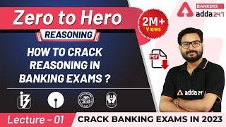 How to Crack Reasoning in Banking Exams 2024 | Adda247 Banking Classes | Lec #1