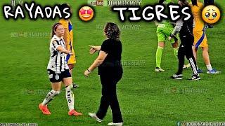 CELEBRACIÓN RAYADAS CAMPEONAS 2024  vs TIGRES FEMENIL | Las dos caras de la moneda #ligamxfemenil