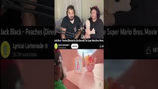 Jack Black - Peaches (Reaction) #shortvideo #shorts #short #viral #trending #shots #viralvideo