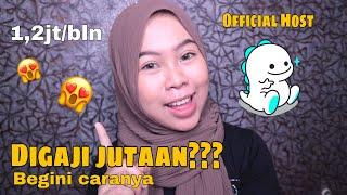 CARA MENJADI OFFICIAL HOST BIGO DI GAJI JUTAAN - APLIKASI PENGHASIL UANG