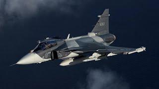 Saab - Gripen E (NG) & Gripen C Multi-Role Fighters Dual Flight [2160p]