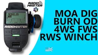 MOA DIG BURN OD 4WS FWS RWS WINCH | EDGETX | TUTORIAL [EN]