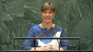  Estonia - President Addresses General Debate, 74th Session