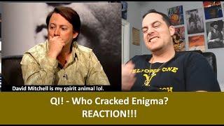 American Reacts QI | Who Cracked Enigma? REACTION