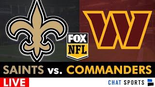 Saints vs. Commanders LIVE Streaming Scoreboard, Play-By-Play, Highlights & Stats | NFL Week 15