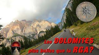 En MOTO, les DOLOMITES plus belles que la Route des Grandes Alpes???