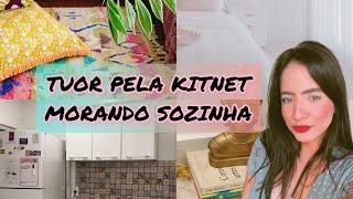 TUOR PELA KITNET | morando sozinha | Tata Rubio  #morandosozinha #tuorpelaminhacasa