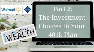 Walmart | Sam's Club 401k Investment Choices