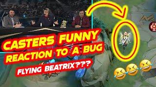 Hilarious! Animation Bug Of Beatrix! | Funny Reaction of Caster Of The New Skin!