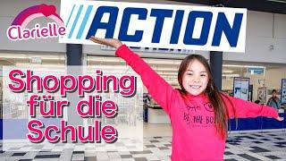 ACTION Shopping Haul für die Schule und Basteln | Clarielle