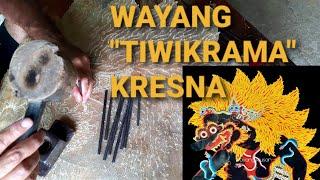 Proses lengkap membuat wayang kulit Tiwikrama