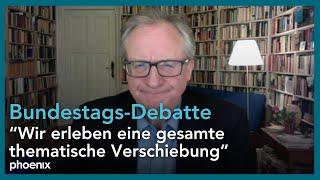 Letzte Bundestagsdebatte der Legislatur & Wahlkampf: Albrecht von Lucke im Interview | 11.02.25