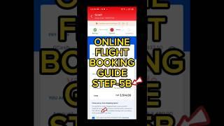 Online Flight Booking Guide Using Airpaz - Step 5B. Watch full video in my YouTube channel.