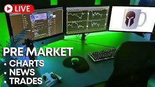  (09/06) PRE-MARKET LIVE STREAM - NONFARM PAYROLLS UNEMPLOYMENT DATA | Chart Requests