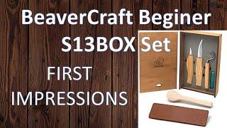 BeaverCraft S13BOX Spooncarving Box Set For Beginers