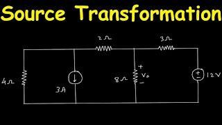 Source Transformation | Electric Circuits | Example 4.6