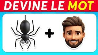 DEVINE 60 MOTS EN ÉMOJIS SI TU EN ES CAPABLE  Quiz Émoji | Robo Quiz