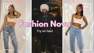 Fashion NOVA ‼️ | Jean | Try On Haul  | Hey It’s Nyq Nicole !🩷