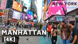 WALKING AROUND MANHATTAN - NYC 【4K】 2021