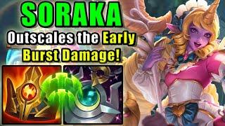 Soraka Outscales the Early Burst Damage! | Diamond Support | Patch 14.10