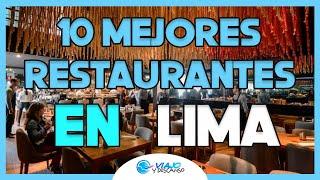 LIMA | MEJORES RESTAURANTES 2023