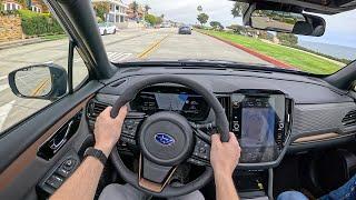 2025 Subaru Forester Hybrid Sport - POV Test Drive (Binaural Audio)