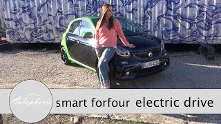 smart ForFour electric drive Test / 60 kW Elektro-Stadtauto - Autophorie