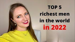 Top 5 richest men in the world according to FORBES in 2022 #Shorts