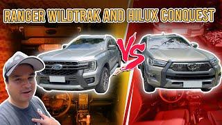 WHY I PICKED THESE TWO PICKUP’S RANGER WILDTRAK 4x2 TOYOTA HILUX CONQUEST 4x2