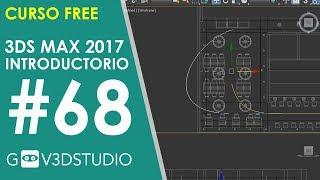 Introducción a 3ds Max 2017 68 Animación de cámaras a lo largo de una ruta basada en Spline