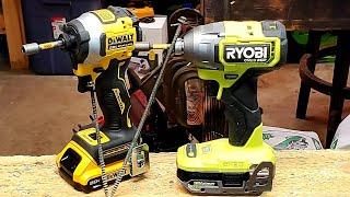 Dewalt Atomic 3 Mode VS Ryobi 4 Mode Impact Driver Comparison 