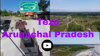 Drone View of Tezu Town/ Hamara #arunachalpradesh #dronevideo