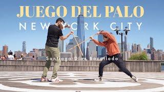 Juego del Palo in New York City. Escuela Santiago Díaz Bacallado.