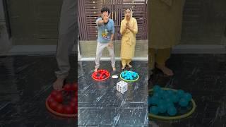 Roll The Dice Challenge, Whose Ball Is Out Of The Ring First? #familygames #familychallenge