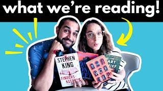 What we've read, what we're reading, and NEW BOOKS! #booktube