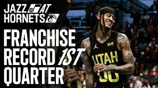 47 POINT first quarter  | UTAH JAZZ