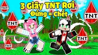 REDHOOD THỬ THÁCH 24 GIỜ SINH TỒN MINECRAFT 10 GIÂY TNT RƠI XUỐNG*MỀU SỐNG TRONG MINECRAFT TOÀN TNT