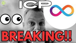 HUGE BREAKING ICP NEWS!!!!!!! 