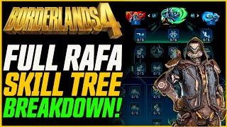 EVERY RAFA SKILL REVEALED! Full Skill Tree Breakdown // Borderlands 4 Rafa Deep Dive